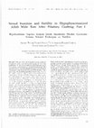 Research paper thumbnail of Fertility in Hypophysectomized Pituitary Grafting: Part i Function and·