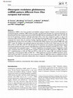 Research paper thumbnail of Oleuropein modulates glioblastoma miRNA pattern different from Olea europaea leaf extract