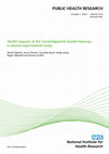 Research paper thumbnail of OP40 Health impacts of the Cambridgeshire Guided Busway: a natural experimental study