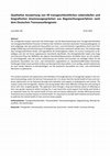 Research paper thumbnail of Qualitative Auswertung von 49 transgeschlechtlichen Lebensläufen und biografischen Anamnesegesprächen aus Begutachtungsverfahren nach dem Deutschen Transsexuellengesetz