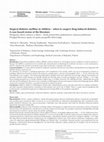 Research paper thumbnail of Atypical diabetes mellitus in children – when to suspect drug-induced diabetes. A case-based review of the literature