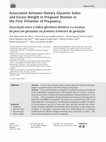 Research paper thumbnail of Association between dietary glycemic index and glycemic load and glioma: a case-control study