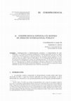 Research paper thumbnail of Jurisprudencia en materia de Derecho internacional público