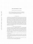 Research paper thumbnail of The Measurement of Time