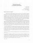 Research paper thumbnail of El Estado democrático  y el capitalismo (pos)moderno