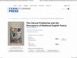 Research paper thumbnail of The Clerical Proletariat and the Resurgence of Medieval English Poetry