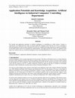 Research paper thumbnail of Application Potentials and Knowledge Acquisition: Artificial Intelligence in Industrial Companies' Controlling Departments