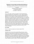 Research paper thumbnail of The Effect of Long-Term Water Treatment Residuals – Biosolids Co-Applications on Native Rangeland Soil