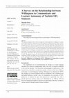 Research paper thumbnail of A Survey on the Relationship between Willingness to Communicate and Learner Autonomy of Turkish EFL Students