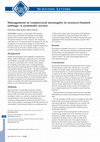 Research paper thumbnail of Management of cryptoccocal meningitis in resource-limited settings: a systematic review