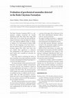 Research paper thumbnail of Evaluation of geochemical anomalies detected in the Boda Claystone Formation [abstract]