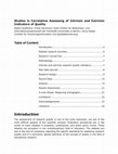 Research paper thumbnail of EERQI. Studies in Correlative Assessing of Intrinsic and Extrinsic Indicators of Quality (Working Title)