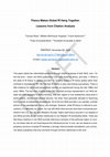 Research paper thumbnail of Theory Makes Global IR Hang Together: Lessons from Citation Analysis