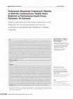 Research paper thumbnail of Patient-Reported and Performance-Based Outcome Measures for Functional Mobility and Activity Limitation in Individuals with Parkinson's Disease