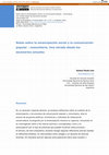 Research paper thumbnail of Notas sobre la emancipación social y la comunicación popular-comunitaria : Una mirada desde los escenarios actuales