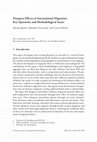 Research paper thumbnail of Diaspora Effects in International Migration: Key Questions and Methodological Issues