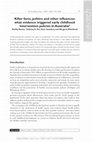 Research paper thumbnail of Killer facts, politics and other influences: what evidence triggered early childhood intervention policies in Australia?