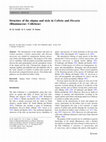 Research paper thumbnail of Structure of the stigma and style in Colletia and Discaria (Rhamnaceae: Colletieae)