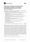 Research paper thumbnail of Combination of Colistin and Azidothymidine Demonstrates Synergistic Activity against Colistin-Resistant, Carbapenem-Resistant Klebsiella pneumoniae