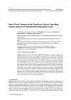 Research paper thumbnail of Short-term changes in the northwest African Upwelling System induced by Saharan dust deposition events