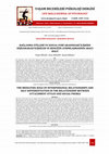 Research paper thumbnail of Bağlanma Stilleri ve Sosyal Fobi Arasındaki İlişkide Kişilerarası İlişkiler ve Benliğin Ayrımlaşmasının Aracı Rolü