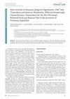 Research paper thumbnail of New records of Astyanax pelegrini Eigenmann, 1907 and Triportheus pantanensis Malabarba, 2004 (Actinopterygii: Characiformes: Characidae) for the Río Pilcomayo National Park and Ramsar Site in the province of Formosa, Argentina