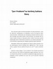 Research paper thumbnail of "Şərr Problemi"nə Verilmiş İzahlara Baxış