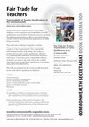 Research paper thumbnail of Fair Trade for Teachers