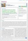 Research paper thumbnail of The dark proteome of rodent hepatitis E virus: Analysis of intrinsically disordered regions