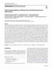 Research paper thumbnail of Antimicrobial peptidomes of Bothrops atrox and Bothrops jararacussu snake venoms