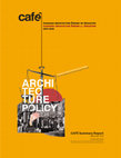 Research paper thumbnail of Report on Canadian Architecture Forums on Education (CAFÉ)