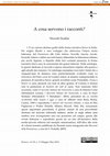 Research paper thumbnail of A cosa servono i racconti?