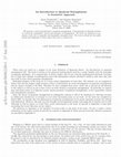 Research paper thumbnail of An introduction to quantum entanglement: a geometric approach