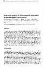 Research paper thumbnail of Structural Analysis Of Thin Composite Tubes UsedIn The Anti-matter Spectrometer