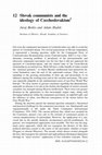 Research paper thumbnail of BENKO, Juraj - HUDEK, Adam. Slovak communists and the ideology of Czechoslovakism. In Czechoslovakism. - Abingdon ; New York : Routledge, 2022, pp. 313-342