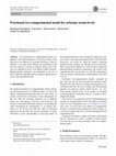 Research paper thumbnail of Fractional two-compartmental model for articaine serum levels