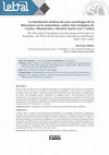 Research paper thumbnail of La fundación teórica de una sociología de la literatura en la Argentina: sobre tres trabajos de Carlos Altamirano y Beatriz Sarlo (1977-1983)