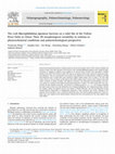 Research paper thumbnail of The crab Macrophthalmus japonicus burrows on a tidal flat of the Yellow River Delta in China: Their 3D morphological variability in relation to physicochemical conditions  and palaeoichnological perspective