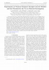 Research paper thumbnail of Experiments on Neutron Transport through Concrete Member and the Potential for the Use in Material Investigation