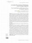 Research paper thumbnail of Los Estudios Post-Coloniales y la Filosofía para la Paz: un enfoque comparativo