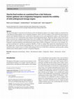 Research paper thumbnail of Starchy food residue on a potsherd from a late Holocene hunter-gatherer site in Argentine Patagonia: towards the visibility of wild underground storage organs