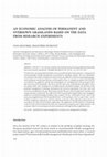 Research paper thumbnail of An economic analysis of permanent and oversown grasslands based on the data from research experiments