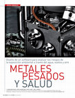 Research paper thumbnail of Metales pesados y salud: diseño de un software para evaluar los riesgos de la exposición ambiental a través del agua, suelos y aire