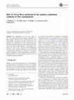 Research paper thumbnail of Role of Tween 80 as surfactant in the solution combustion synthesis of TiO2 nanoparticles