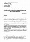 Research paper thumbnail of Exploring Challenges and Innovations in Contemporary English Language Classrooms: A Qualitative Review