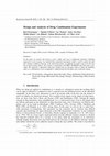 Research paper thumbnail of Design and Analysis of Drug Combination Experiments