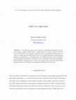 Research paper thumbnail of VIRTUOUS ARGUING