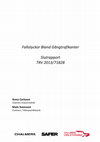 Research paper thumbnail of Fallolyckor bland gångtrafikanter