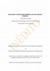 Research paper thumbnail of ONTOLOGÍA Y EXPLICACIÓN EN LAS CIENCIAS HUMANAS