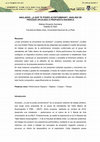 Research paper thumbnail of ANULADXS. ¿A QUÉ TE PODÉS ACOSTUMBRAR?: ANÁLISIS DE PROCESO APLICADO A PROPUESTA ESCÉNICA